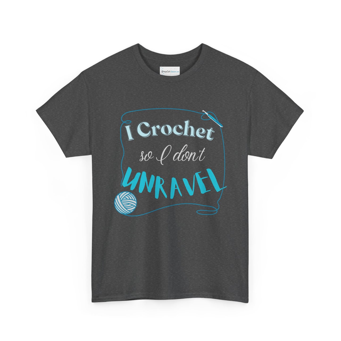 Crochet Inspired Mental Health Awareness T-shirt