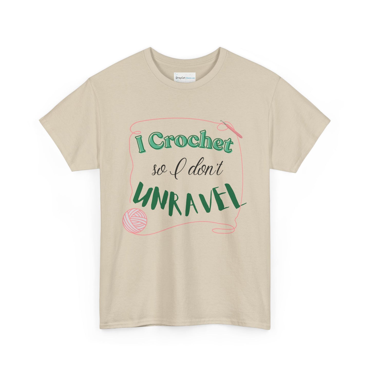 Crochet Inspired Mental Health Awareness T-shirt