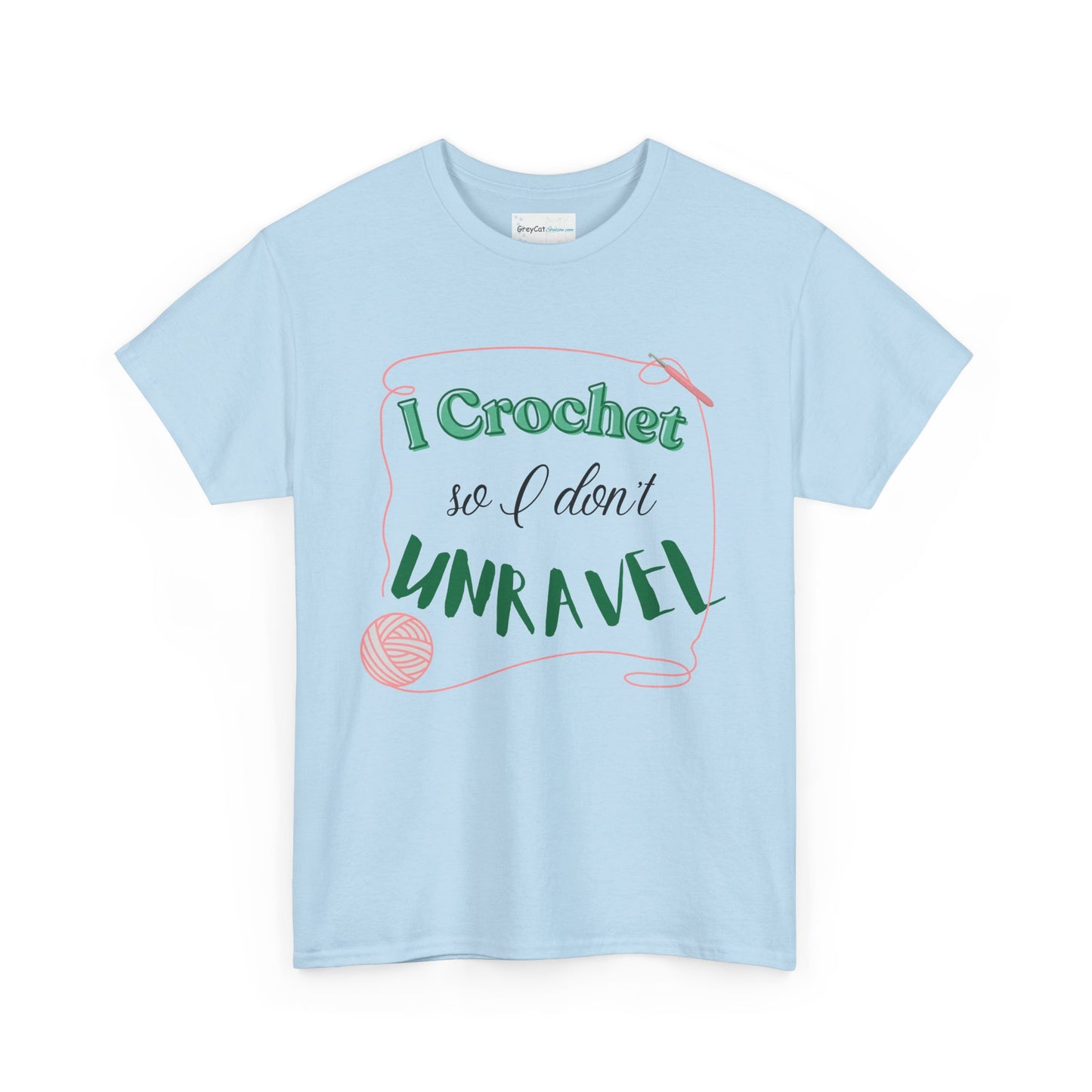 Crochet Inspired Mental Health Awareness T-shirt
