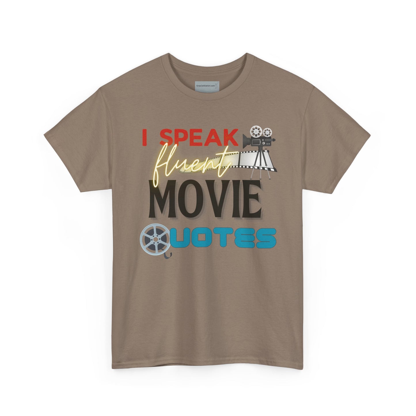 Movie Quotes T-Shirt, Film Lover Graphic Tee, Funny Cinema Fan Shirt, Pop Culture Movie Buff Top, Classic Film Dialogue Unisex Cotton Tee
