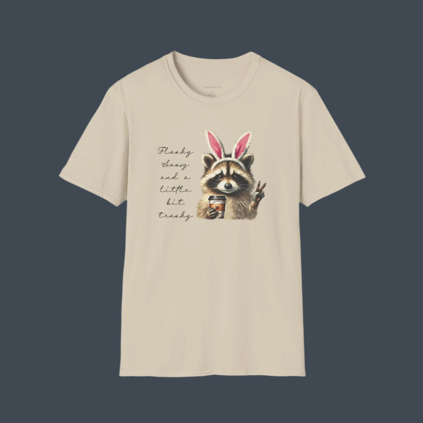 Quirky Raccoon T-Shirt