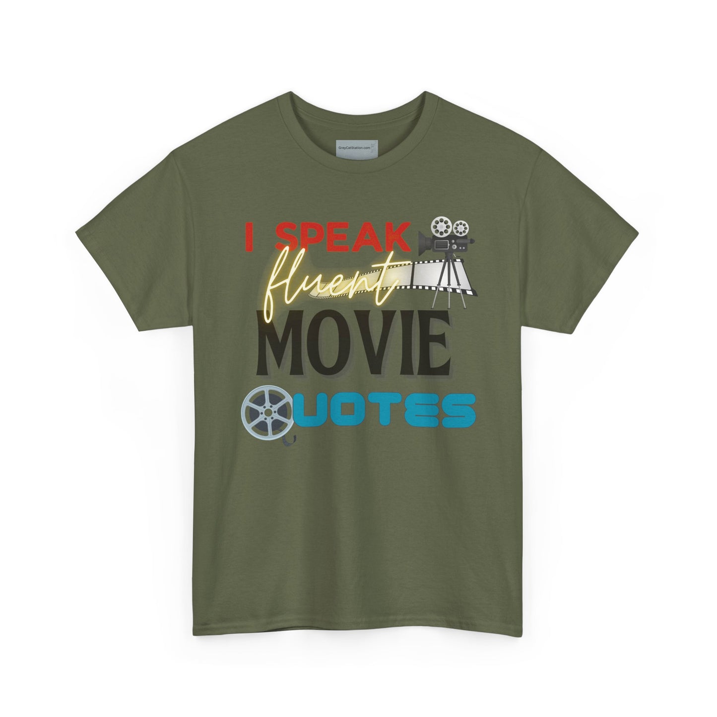 Movie Quotes T-Shirt, Film Lover Graphic Tee, Funny Cinema Fan Shirt, Pop Culture Movie Buff Top, Classic Film Dialogue Unisex Cotton Tee