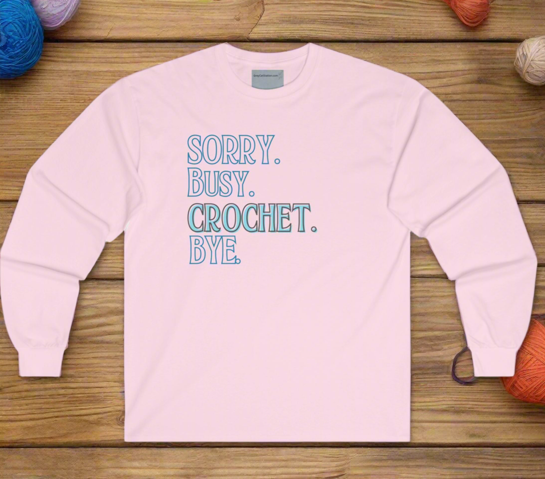 Crochet Enthusiast Long Sleeve T-shirt