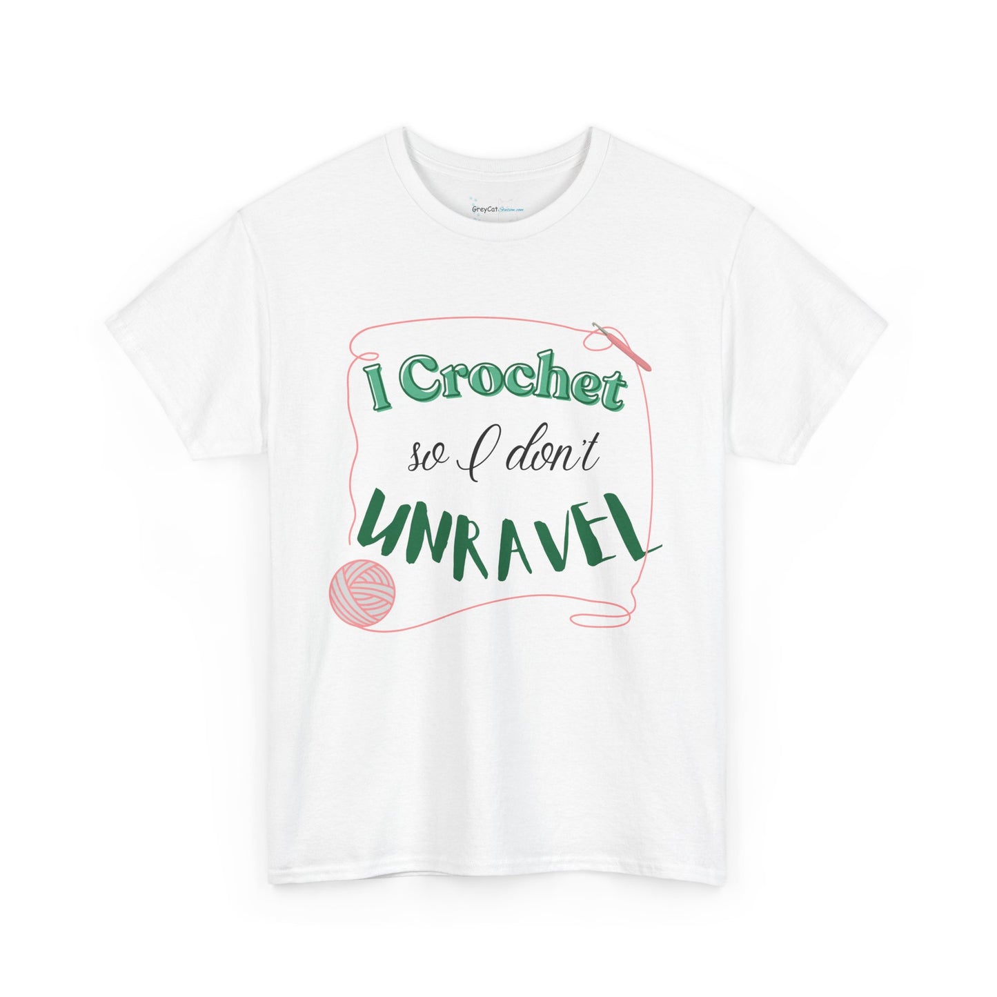 Crochet Inspired Mental Health Awareness T-shirt